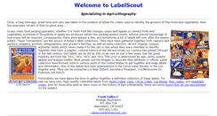 Desktop Screenshot of labelscout.com